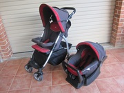 baby pram and capsual travel set for sale on the central coast